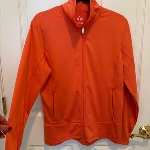 Nivo Orange Zip-Up Jacket